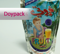 Doypack with capacity 200 CC